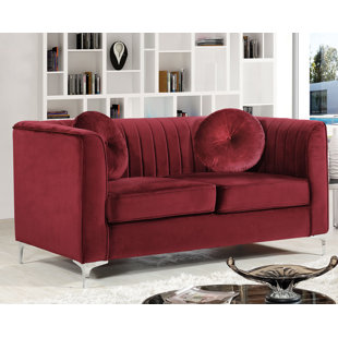 Modern Velvet Sofas Couches Allmodern Quickview