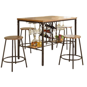 Calla 5 Piece Pub Table Set by Latitude Run