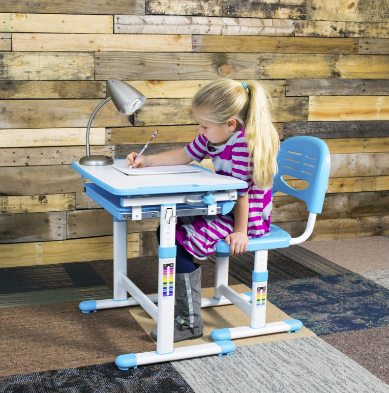 VIvo Vivo Height Adjustable Children's Desk with Chair & Reviews Wayfair