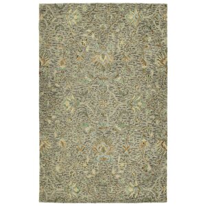 Toshiro Hand Tufted Wool Taupe Area Rug