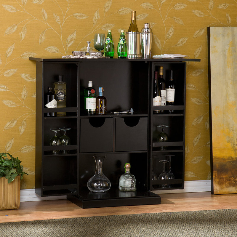 Home Haus Mini Bar Cabinet Reviews Wayfair Co Uk Mini Bar Cabinet