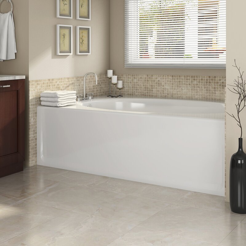 Signature 60 X 42 Alcove Bathtub In Skirted Soaking Bathtub