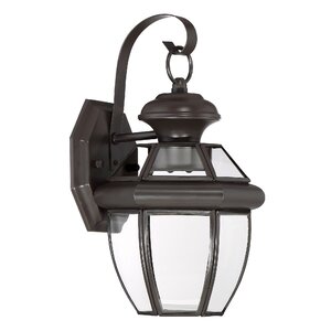 Haines 1-Light Outdoor Wall Lantern