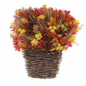 Floral Arrangement in Basket