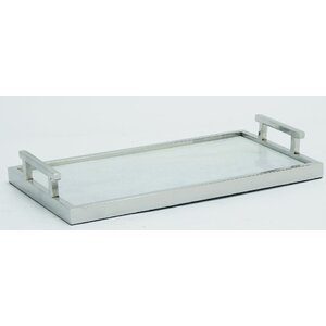 Stainless Steel and Marble Tray