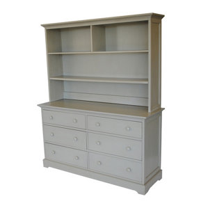 Chesapeake 6 Drawer Double Dresser with Hutch by Centennial