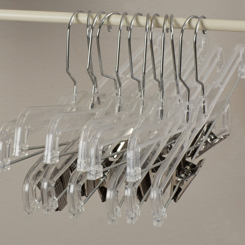 Wayfair Basics™ Wayfair Basics Plastic Skirt Hanger Set & Reviews Wayfair