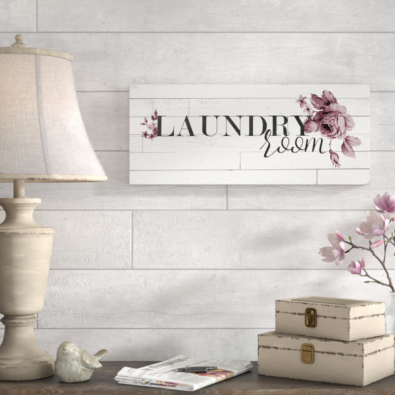 Ophelia Co Vintage Chic Laundry Room Textual Art On Canvas Vintage Chic Laundry Room Textual Art On Canvas Reviews Wayfair