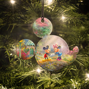 disney mickey and minnie mouse sweetheart bridge hanging ornament - Minnie Mouse Christmas Decorations disney mickey and minnie mouse sweetheart bridge hanging ornament - Minnie Mouse Christmas Decorations