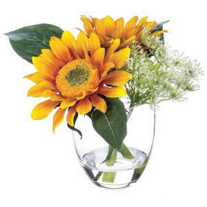 Sunflowers Floral Arrangement in Vase