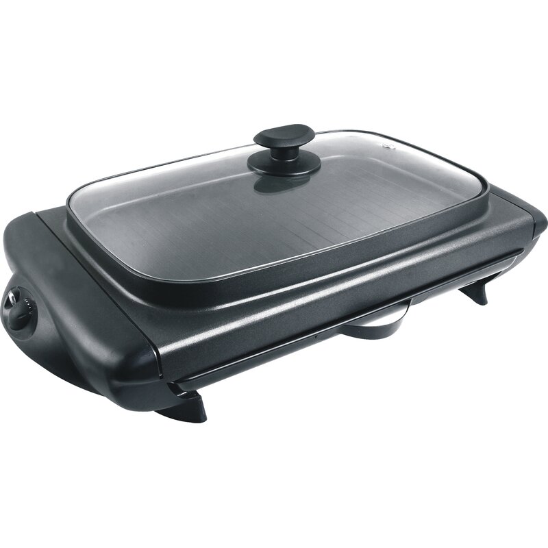 Tayama Electric Griddle with Lid & Reviews | Wayfair