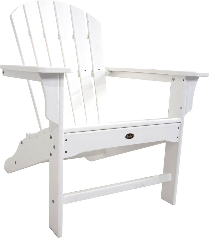 Trex Cape Cod Trex Plastic Adirondack Chair Reviews Wayfair   Cape Cod Trex Plastic Adirondack Chair 