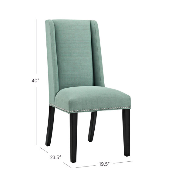 Darby Home Co Florinda Wood Leg Upholstered Dining Chair Reviews Florinda Wood Leg Upholstered Dining Chair