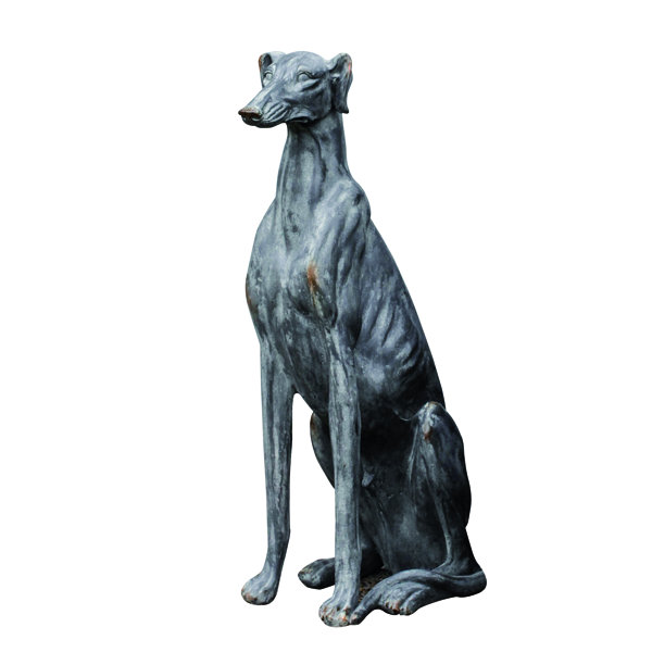 Chauncey Greyhound Garden Statue & Reviews Joss & Main