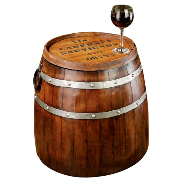 Wine Barrel Side Table & Reviews Joss & Main