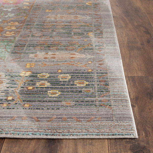 Veronica Grey Area Rug & Reviews Joss & Main