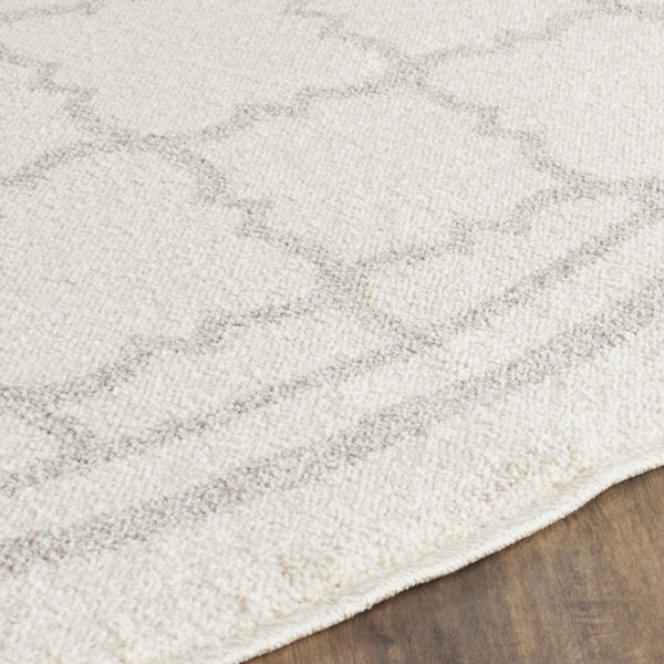 Roxanne Beige/Light Grey Area Rug & Reviews Joss & Main