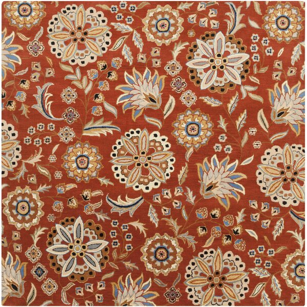 Jasmine Rust Rug & Reviews | Birch Lane