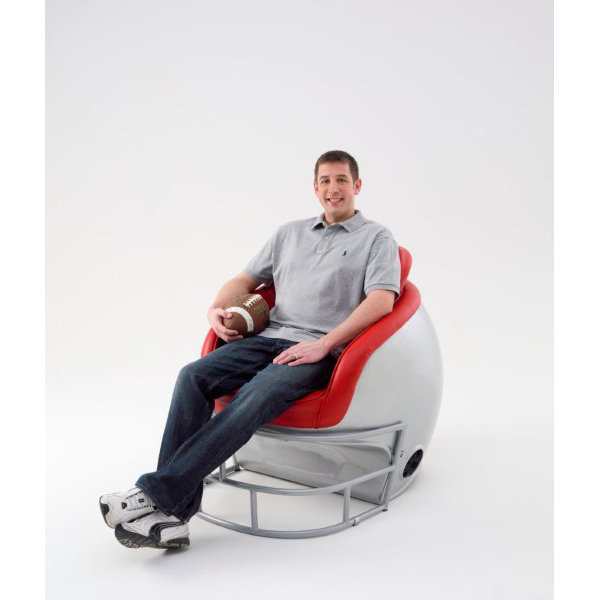 Butt'N Head NCAA Ohio State University Football Helmet Leather Lounge Chair & Reviews Wayfair