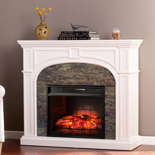 Off White Electric Fireplace Wayfair Electric Fireplace