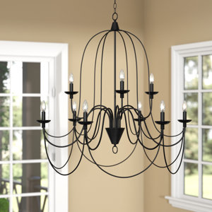 Big Sky 9-Light Candle-Style Chandelier