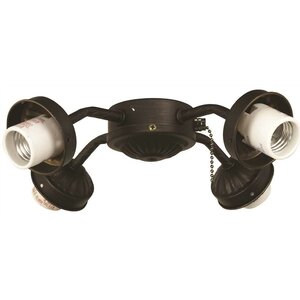 4-Light Branched Ceiling Fan Light Kit