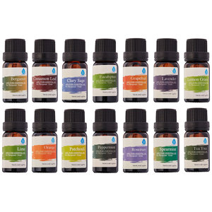 14 Piece 100% Pure Essential Aromatherapy Oils Gift Set