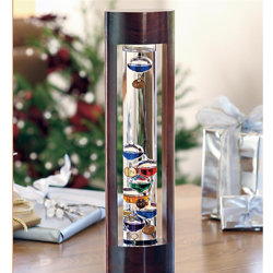 galileo thermometer weather wind liquid cherry finish frame wood thermometers inside indoor instruments frequently bought together topproducts windandweather outdoor