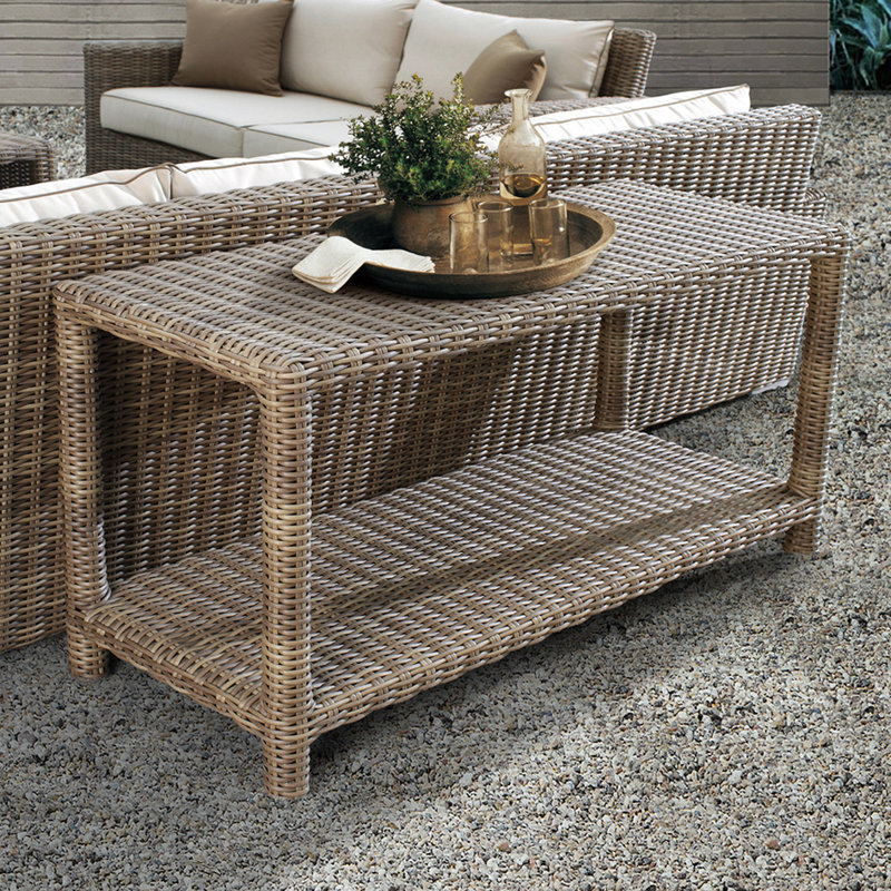 Brayden Studio Wicker Rattan Buffet Console Table Wayfair Wicker Rattan Buffet Console Table
