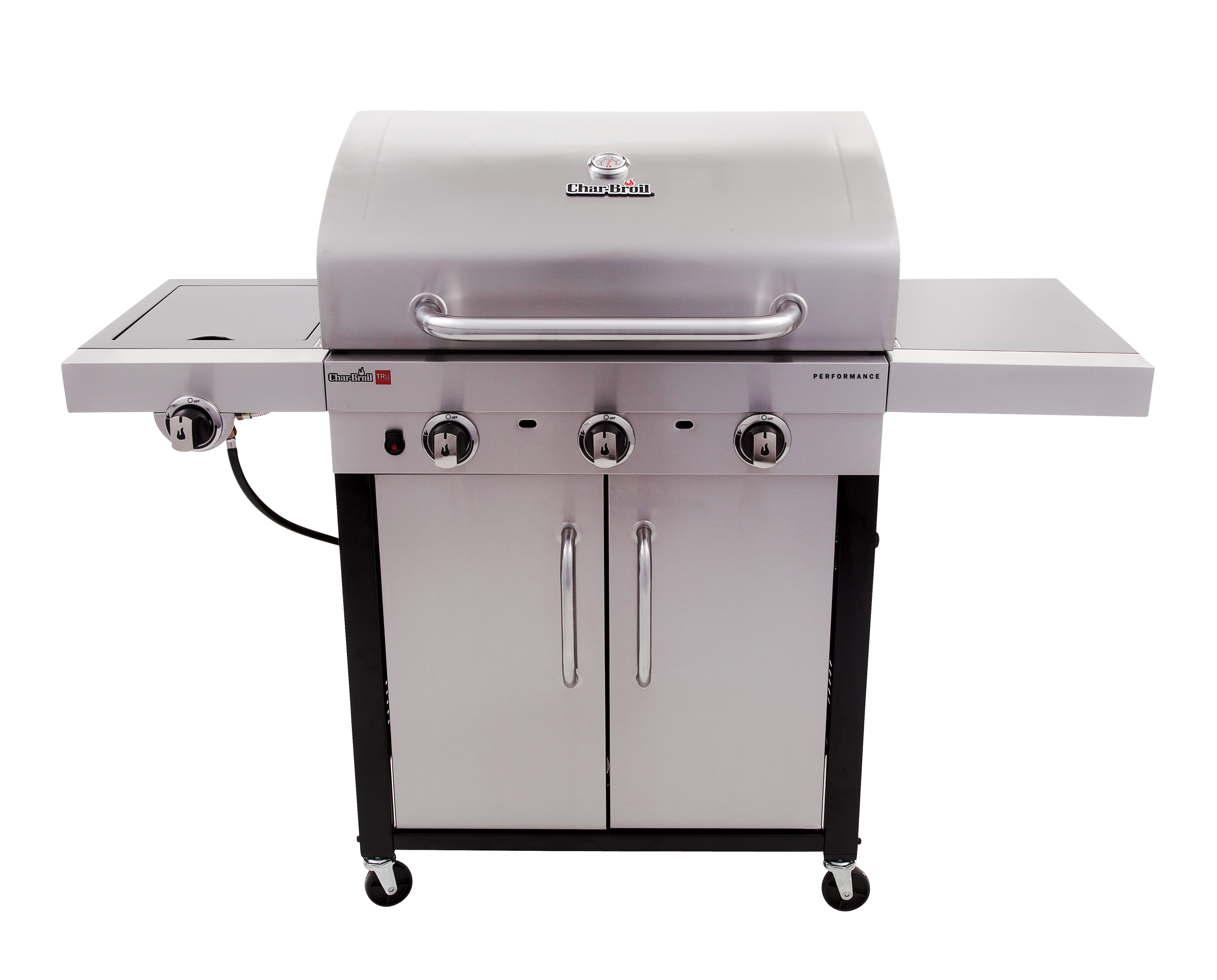 CharBroil Performance 3Burner Propane Gas Grill with & Reviews