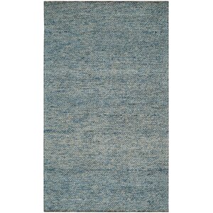 Daytona Beach Hand-Tufted Blue Area Rug