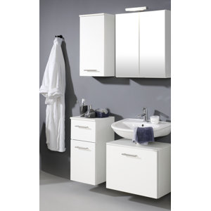Held Möbel 4-tlg. Badezimmer-Set Blanco
