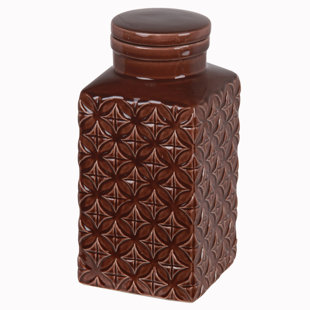 Large Ceramic Jar With Lid Wayfair Ceramic Jar