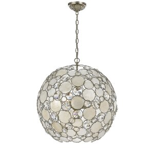 Fonville 6-Light Crystal Chandelier