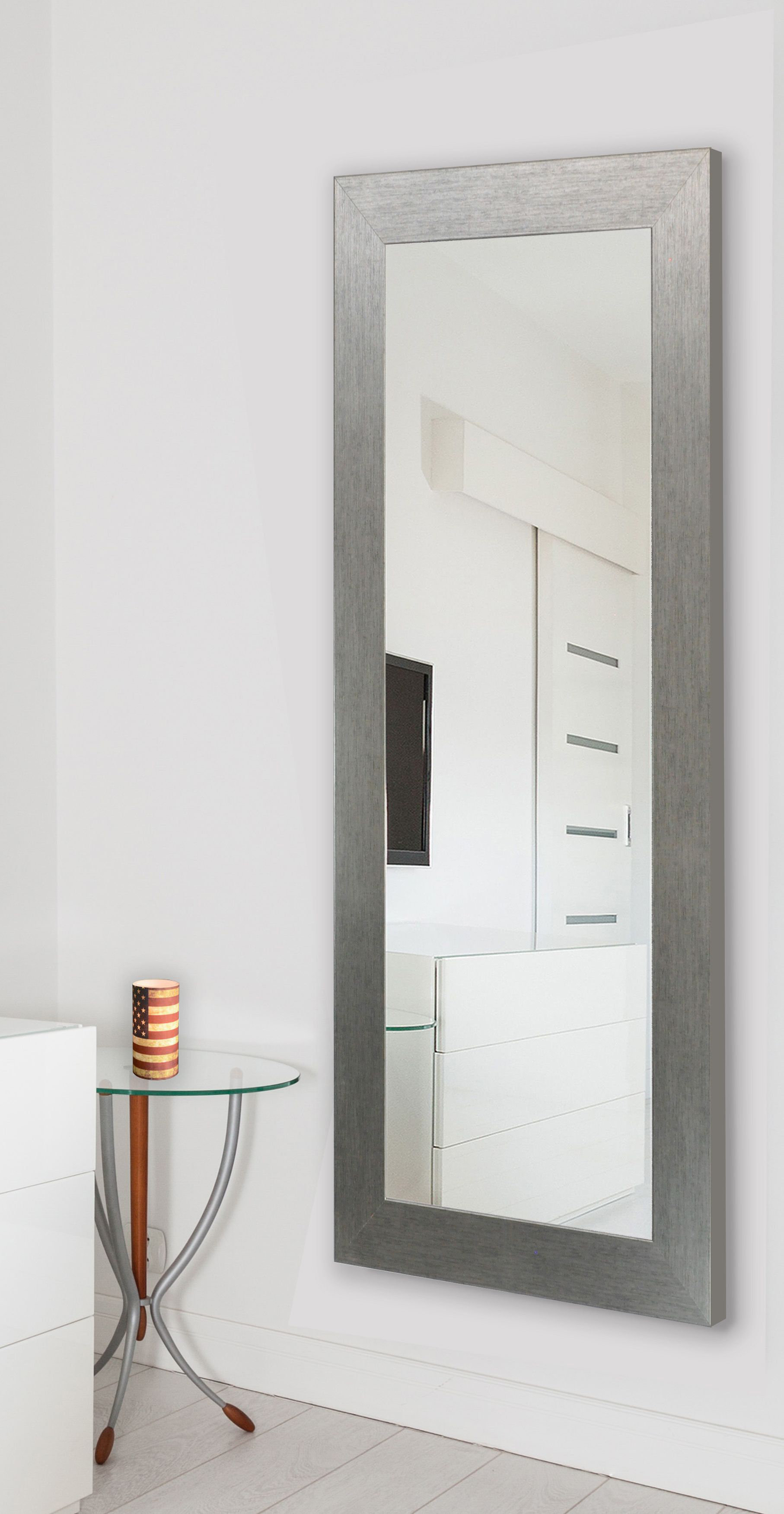 Rectangle Silver Full Length Mirror