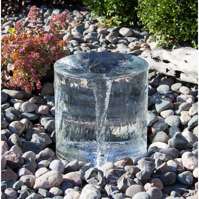 Aqua Bella Acrylic Twister Mini Fountain Kit with Light