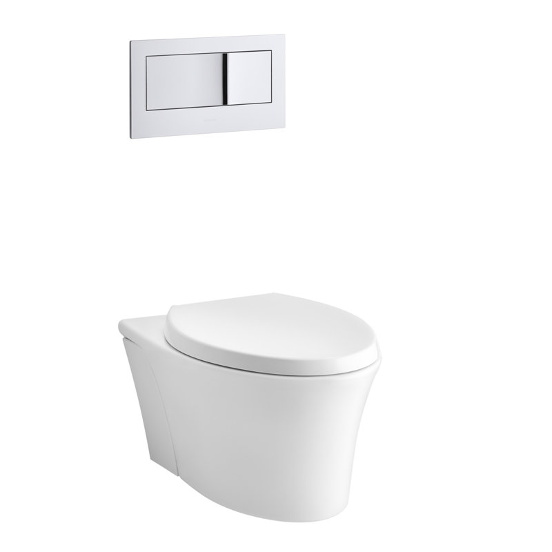 K-6299-0,47,7 Kohler Veil One-Piece Elongated Dual-Flush Wall-Hung ... K-6299-0,47,7 Kohler Veil One-Piece Elongated Dual-Flush Wall-Hung ...
