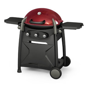 BroilChef 3-Burner Propane Gas Grill with Side Shelves