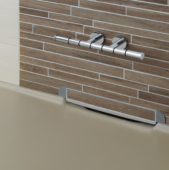 Rebrilliant Wall Mount Double Post Shower Foot Rest Wayfair Wall Mount Double Post Shower Foot Rest