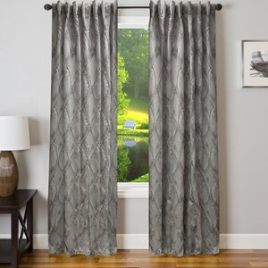 Jamaika Geometric Single Curtain Panel