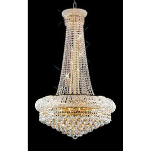 French Empire 15 -Light Crystal Chandelier