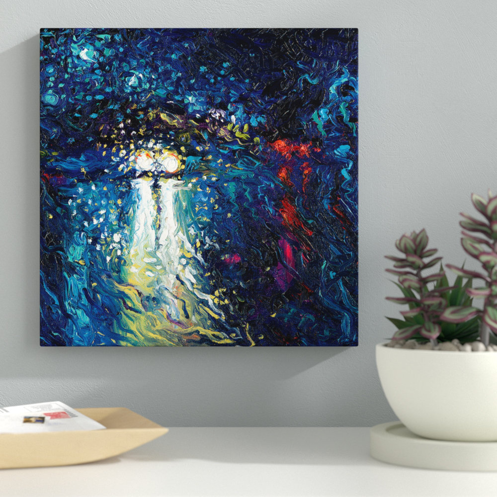 iCanvasART No Stops in Freemont Canvas Print by Iris Scott 26 x 26