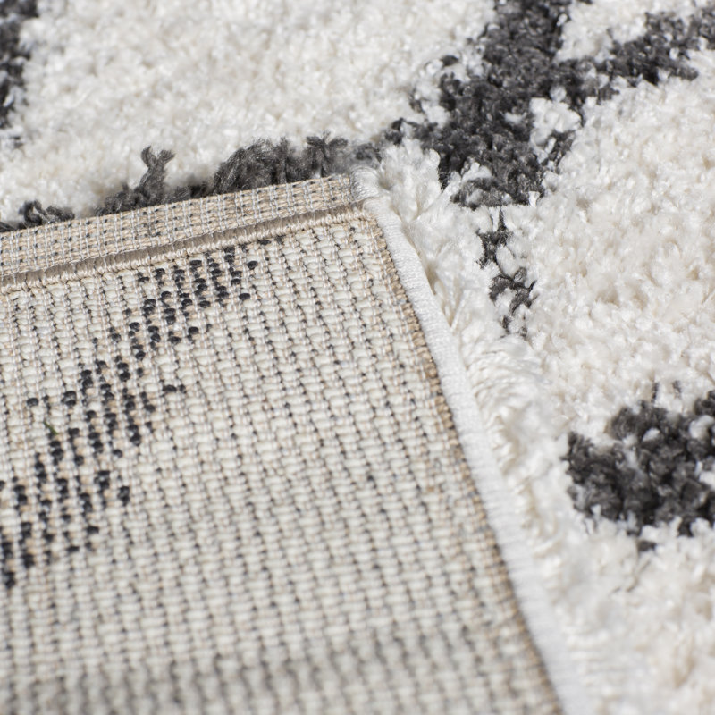 Trent Austin Design Malibu Ivory/Charcoal Area Rug & Reviews Wayfair