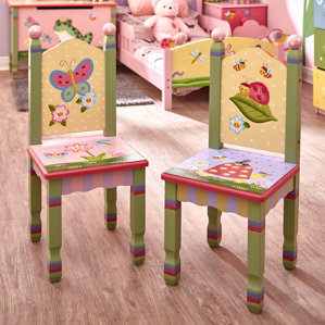 Magic Garden Kids Desk Chair (Set of 2) by Fantasy Fields