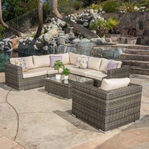 Myres 7 Piece Seating Group with Sunbrella Cushions