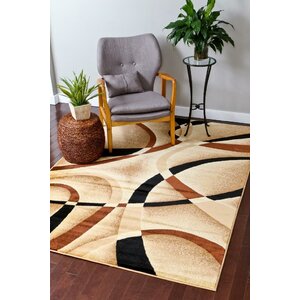 Modern Beige Area Rug