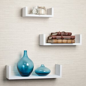 Colvard 3 Piece Floating Shelf Set