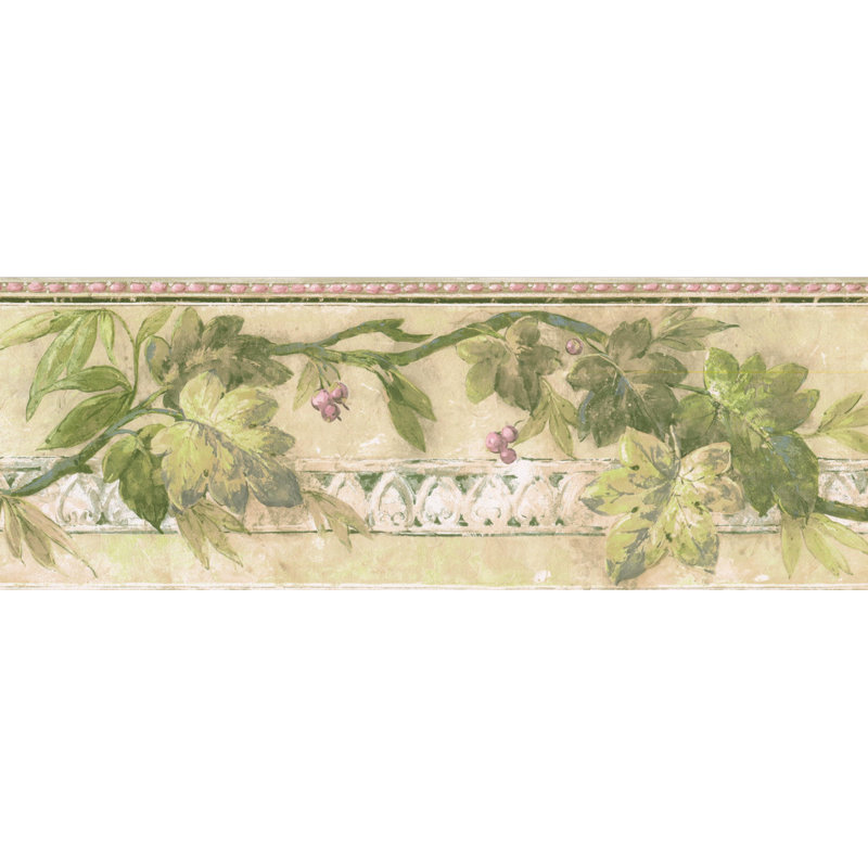 Fleur De Lis Living Fries Berries On Vine Faux Paint Wall Border Fleur De Lis Living Fries Berries On Vine Faux Paint Wall Border Wayfair