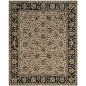 Colliers Hand-Tufted Silver/Charcoal Area Rug