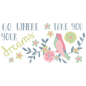 Go Where Your Dreams Take You Wall Decal